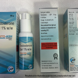 TESTO ASH - TESTOSTERONE GEL - (U.K & N-IRELAND)